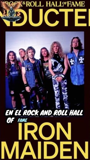 IRON MAIDEN will finally be inducted into the Rock & Roll Hall of Fame!