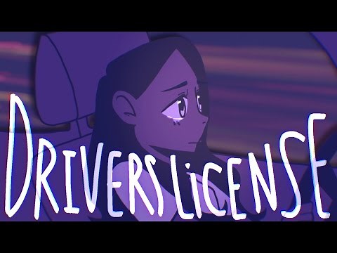 drivers license - olivia rodrigo animatic/animation