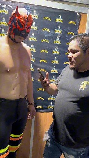 UVLL 🎤El Zorro - Pin pon papas con Vulko 🔱 | Union Veracruzana De Lucha Libre