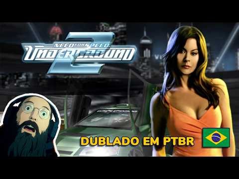 🔥NEED FOR SPEED UNDERGROUND 2 (PS2) | DUBLADO em PTBR! 📼Live 295
