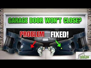 Garage Door Won’t Close? Here’s the Easiest Fix (Safety Sensor Alignment)