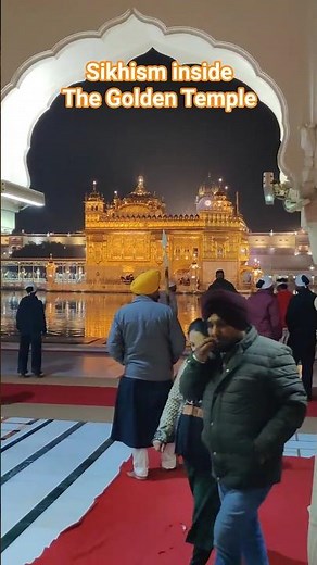 Sikhism inside The Golden Temple