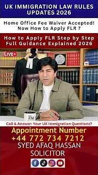 Fee Waiver Approved – What Next? How to Apply FLR Step by Step (2026 Guide)