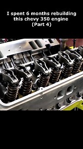 Rebuilding my 48 Year Old Chevy 350 Engine (Part 4) #engine#rebuild | 350 Engine Rebuild