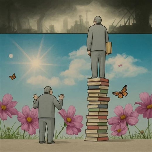 To climb the ladder or stay grounded #fyp