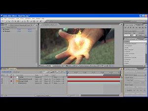 Floating Fire in your Hand Tutorial [After Effects]