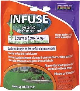 Bonide Infuse Lawn & Landscape Systemic Disease Control, 7.5 lb. Ready-to-Use Granules, Fungicide for Turf & Ornamentals