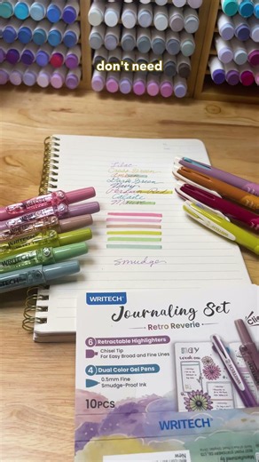 Trying out these new Journaling Sets by Writech #ad #review #pens #pen #stationery #drawing