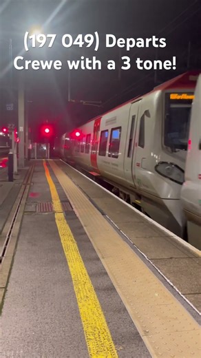 (197 049) departing Crewe with tones! #train #britishrailways