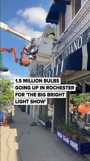 'Big Bright Light Show' coming soon to Downtown Rochester