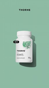 Want to feel your best at work? Try Thorne's new Ashwagandha, featuring Shoden®, a clinically validated extract. #onlyThorne | Thorne