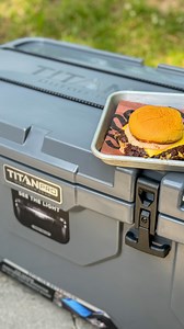 Oklahoma Smashburgers are the burgers you need all summer long! Recipe ⤵️ * Load up your NEW Titan Pro @arcticzone cooler with your favorite drinks * Add the ice saver on top, which helps keeps it colder longer and keeps ice up to 2-3 days longer * To a hot griddle (high heat), add a 2oz meatball and then add some thinly cut onions on top (use a mandoline to get them super thin) * Smash the burger/onion into the griddle (you want a super thin burger). Season with salt, pepper and garlic * Once y