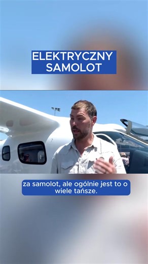 Samolot elektryczny Alia CX300 dokonał pierwszego lotu z pasażerami na pokładzie. #teleexpress #tvp #AliaCX300 #samolotelektryczny #dlaciebie | Teleexpress TVP