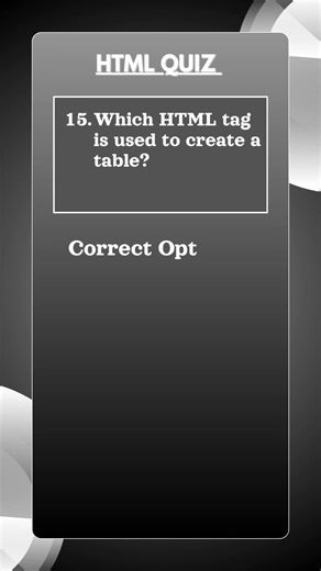 Html interview question 15 #html #interviewquestions #itcareer #itjobs #itindustry #trending #viral