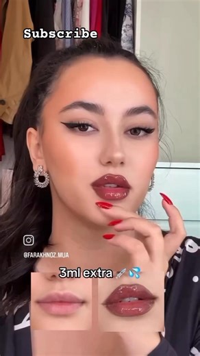 Make Your Lips Look Plump & Filled 💄✨ Easy Lip Hack”#lipstickhacks