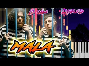 Robleis x Lil Cake - MALA Piano Tutorial / Cover / Instrumental