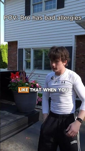 Man Rapid Sneezing Attack moments 13 (shorts) - Guys handsome