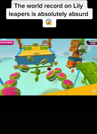 Insane Fall Guys Lily Leapers Speedrun World Record