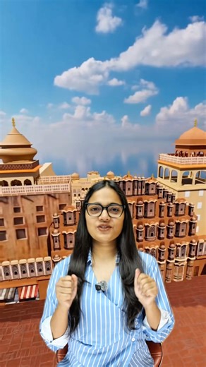 The Secret Behind Jaipur’s Hawa Mahal #didyouknow #facts #educationalshorts #dailyfacts