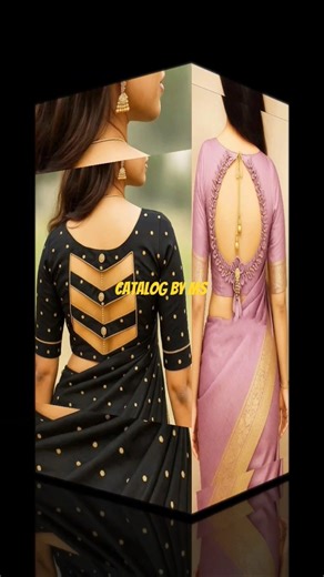 #blouse designs back neck2025#viral#trending#new model blouse design#ytshorts#saree🔥||catalog by MS