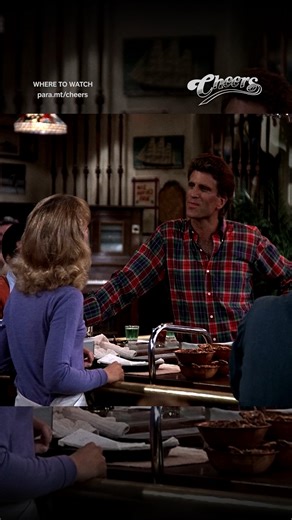 You ever see Sam's "bar slide?" #cheers Now Streaming on Paramount | Cheers