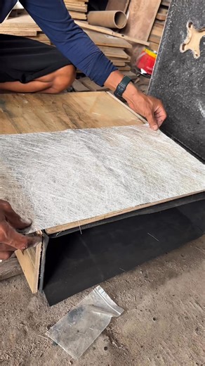 10K views · 34 reactions | tutorial on installing fiber as a hard case plywood layer #tutorial #woodworking #woodwork #tutorials #fblifestyle #trick #fiberglasswork | Joko Siswomiharjo | Facebook