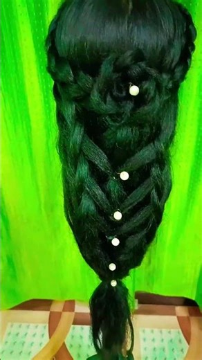 # so beautiful open # tutorial girls # hairstyle ❤️❤️