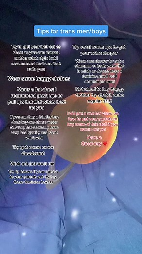 #fyp #foryou #trans #transmen #transboys #ftm #mtf #viral #tips i know this might not work for everyone but it might help some people also love my dream tent 🫶 from owner 2