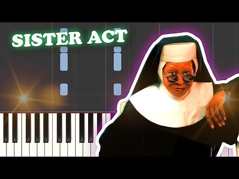 Hail Holy Queen (Oh Maria) PIANO TUTORIAL // SISTER ACT