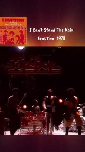 Eruption's Disco Hit: I Can't Stand the Rain