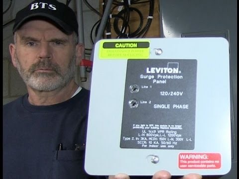 Leviton 51120-1 Whole House Surge Suppressor Installation