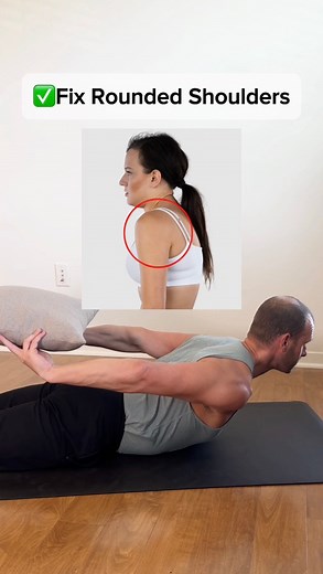 12K views · 224 reactions | Struggling with rounded shoulders and...