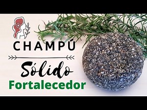 💚 Cómo hacer un SHAMPOO SÓLIDO natural FORTALECEDOR | 🌸 Receta paso a paso