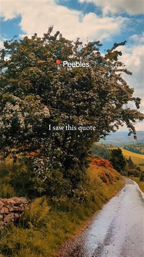 I just love the calm vibes of Peebles 😌 #Peebles #Scotland #ExploreScotland #ThingsToDoInScotland