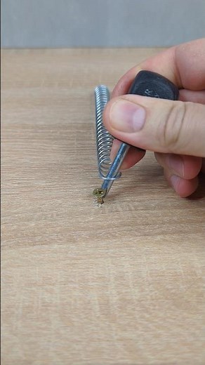 Be sure to remember this trick! How to tighten a spring with a washer?