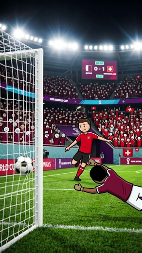 Qatar's Last-Second Heroics! 🇶🇦 Qatar 1-1 Switzerland 🇨🇭 | World Cup 2026 Highlights