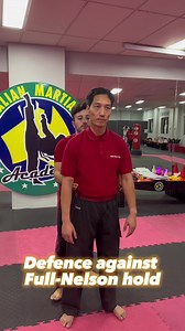 Mastering Self-Defence: Full Nelson Escape 🥋💪In this empowering tutorial, we're sharing essential self-defence techniques to protect yourself from a Full Nelson Hold. 🚫🔒 A Full Nelson can be a daunting situation, but with the right skills and knowledge, you'll be well-prepared to break free and ensure your safety.Join us as our expert instructors guide you through step-by-step instructions and practical demonstrations on how to escape a Full Nelson Hold effectively. 💯💥Remember, self-defenc