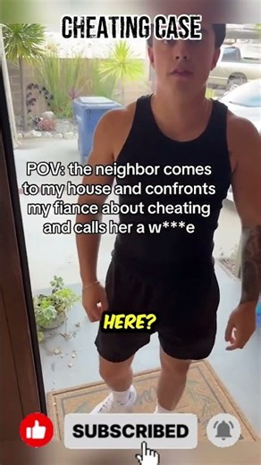 Cheating fiancé exposed by neighbor boy