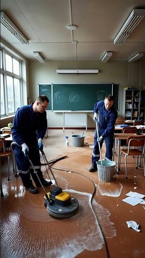 School 🏫 Classroom Deep Clean 🫧 | Summer Cleaning Transformation#beforeandafter #trending #viral