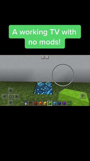 Create a TV in Minecraft Without Mods