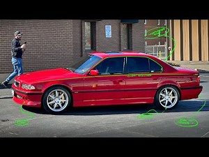 Today I reviewed the best sedan ever made - 2001 BMW E38 740i