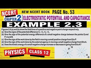 Class 12 Physics Example 2.3 NCERT | Electrostatic Potential and Capacitance | #Class12Physics