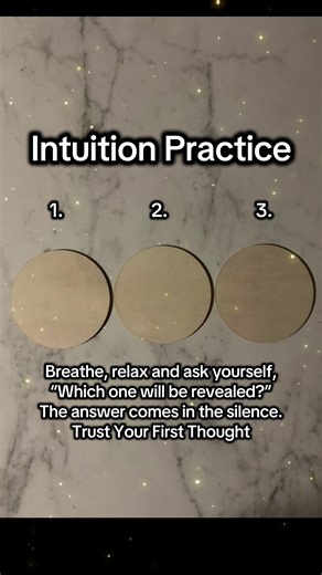Intuition Practice Exercise - The more you practice, the easier it becomes to discern intuition from what you want or what you like. As you connect, listen and know the difference, it can help you stay aligned with your purpose and protected on your journey. Hint: Breathe relax, ask yourself the question. Trust your first thought. Let me know how you go. 😀 #intuition #intuitiontest #intuitionpractice #psychic #Intuitionchallenge
