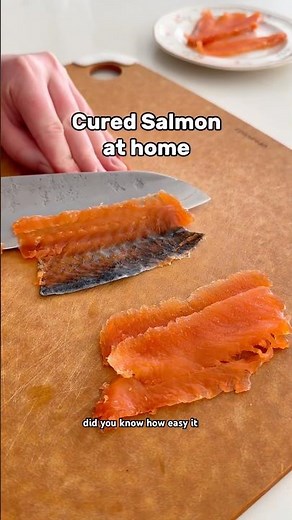 How to Cure Salmon at Home (24 Hour Gravlax Recipe) #salmon