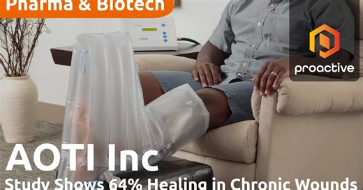 AOTI’s Topical Wound Oxygen Therapy shows 64.8% complete healing in large multicentre cohort
