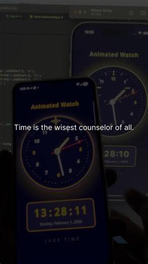 React-Native | IOS | Android on Instagram: "Made with React-Native ❤️ #trending #reel"