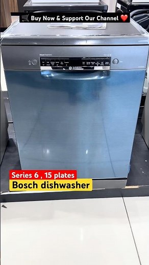 Bosch Series 6 15 Place Settings Dishwasher | Best Dishwasher for Indian Kitchens