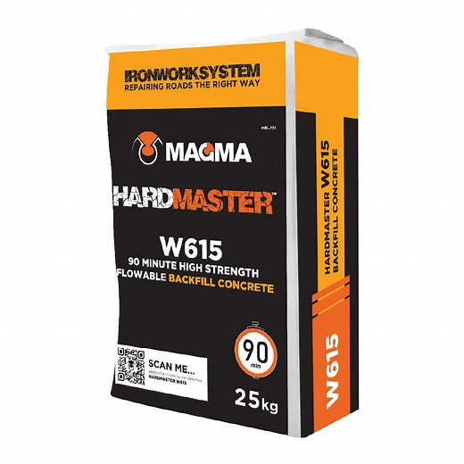 HardMaster W615 Rapid Strength Flowable Concrete 25kg Bag
