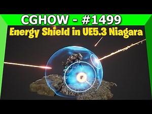 Energy Shield in UE5.3 Niagara 👉 Trailer