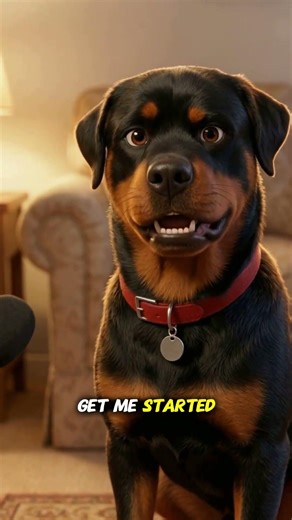 my rottweiler has standards 😭🐾